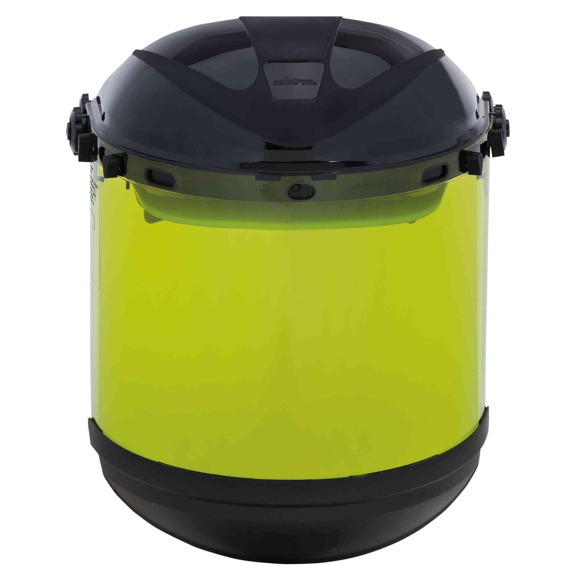Sellstrom® - Face Shield - 312 Series - 8" x 15" x 0.60" Window - ArcFlash™ - Universal Hard Hat Adapter Headgear - Dual Crown - Model # S31202